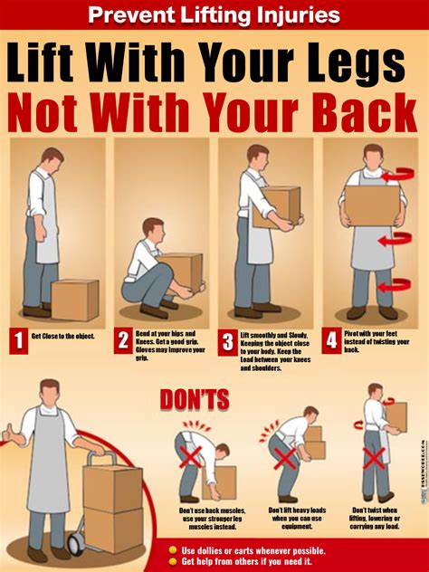 Lift With Your Back .